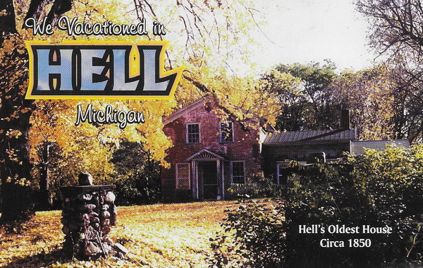 Hell - Old Postcard (newer photo)